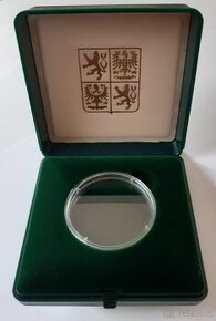 ETUE k 2000 Kč minci Milenium se zlatou inlejí PROOF a jiné