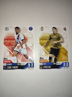 FOTBALOVÉ KARTIČKY TOPPS MATCH ATTAX EXTRA 2024/25 AWAY KIT