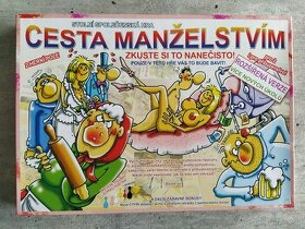 Stolní společenská hra CESTA MANŽELSTVÍM