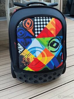 Školní a cestovní taška na kolečkách Nikidom Roller XL - 1