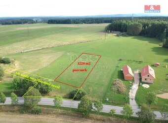 Prodej pozemku k bydlení, 1226 m², Suchdol nad Lužnicí