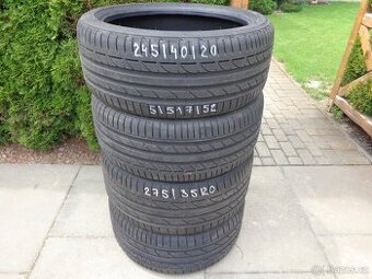 245/40R20 + 275/35R20 Bridgestone nove demo letne pneu - 1