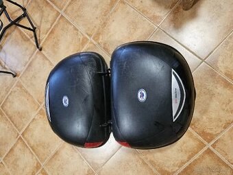 boční kufry pro motocykly s montáží
