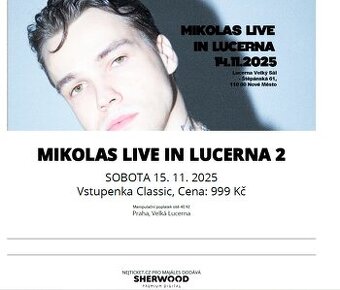 MIKOLAS LIVE IN LUCERNA 2 - 15.11.2025