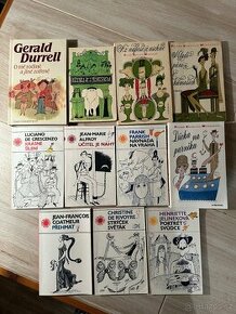 starší humorné / detektivní knížky