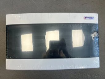 Plastový rozvodný box Schrack Technik, BK080104, 18 modulů