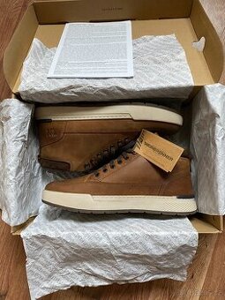 Nové pánské kožené podzimní/zimní boty Weinbrenner - č. 42