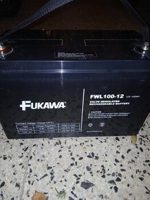 Staniční baterie Fukawa FWL 12v, 100 Ah