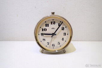 Budík Prim - šedivý - Czechoslovakia 