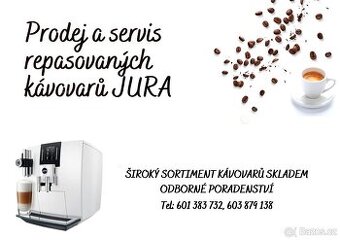 ✨PRODEJ A SERVIS REPASOVANÝCH KÁVOVARŮ JURA☕️