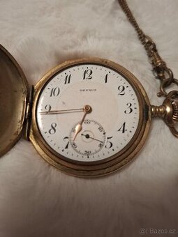 Hodinky kapesní - Drusus - pozlacené