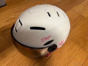 Dívčí lyžařská přilba Etapě se štítem 53-55cm