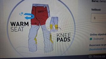 kalhoty snowbord - 1