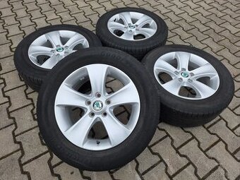 ALU originální Skoda 5x112 Letní 215/60/16