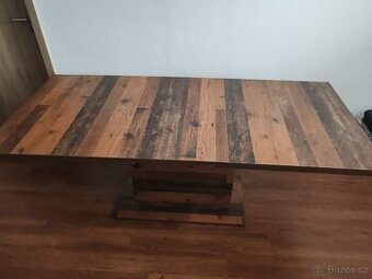 výsuvný jídelní stůl Ontario 160AZ barva Ořech