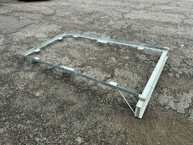 Pozinkovaný rám přívěsu 2,10x1,15m - náhradní díl