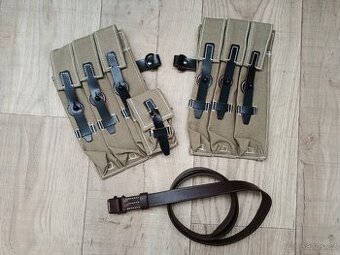 Sumky a řemen k samopalu MP40