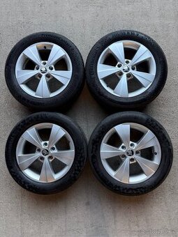 ALU Kola VELORUM 5x112 , R16 - LETNÍ PNEU, Octavia 3..