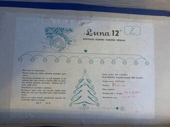 2 x vánoční světýlka Zlatkov - nefunkční