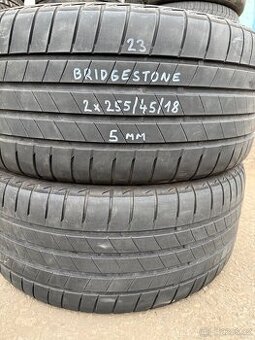 2x letní pneu r18 255/45/18