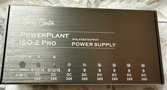 Harley Benton PowerPlant ISO-2 Pro izolovaný zdroj