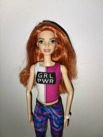 Barbie zrzka - celokloubová