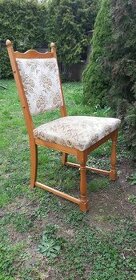Rustikální židle 1 ks - pěkný stav