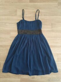 46) Modré šaty Bonprix B.p.c. 36/38