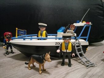 Playmobil policejní loď