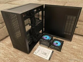 CASE od CZC, nový + nové Fractal RGB 14 ventilátory