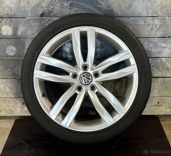Letní kola VW Dartford 5x112 R18, Pneu Continental 225/40R18