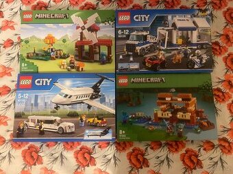 Lego 21256 60139 21262 60102 nové, Nerozbalené