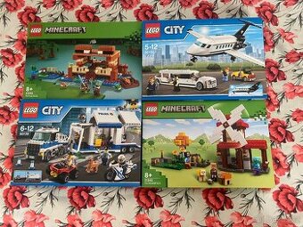 Lego 21256 60139 21262 60102 nové, Nerozbalené