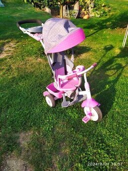 Dětská tříkolka s vodící tyčí little tikes