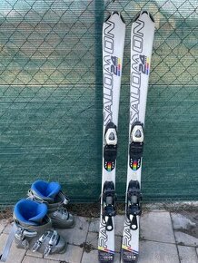 Salomon 120 cm, lyžáky 38 - 1