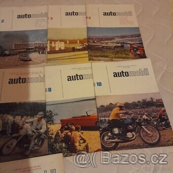 Časopis automobil z roku 1964, celkem 9 kusů - 1