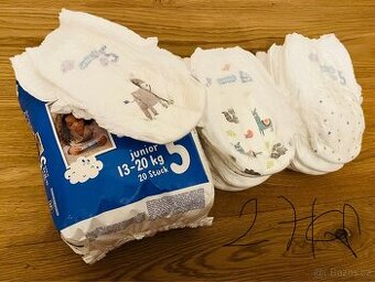 27 ks Babylove DM kalhotkovych plen - velikost 5