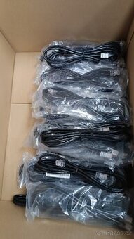 100x Nový UTP patch kabel 2m Cat 5E, černý - 1