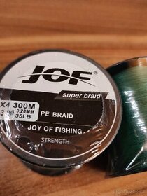 Rybářská pletená šňůra Jof 0.28 mm/300m