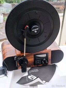 Verticalo SE DAB Wood Retro gramofon plus MC&LP