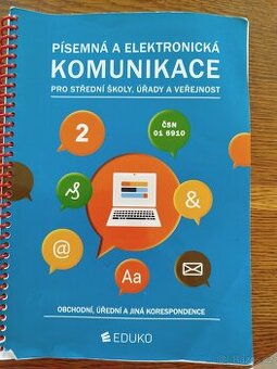 Písemná a elektronická komunikace - pro střední školy