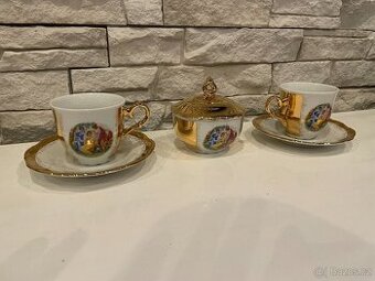 Přátelský porcelánový set tři grácie