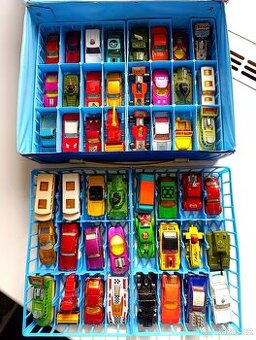 Prodám angličáky Matchbox England 48 kusů v kufříku