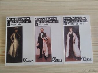 Sága rodu Forsytů 1,2,3 - John Galsworthy