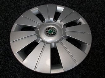 1× Poklice 14" originál Škoda 670601147H