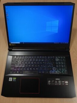 Herní notebook Acer nitro 5, 17,3' 144HZ, RTX 2060