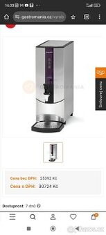 Profi Várnice na horkou vodu s kohoutkem-MARCO, Ecoboiler T1