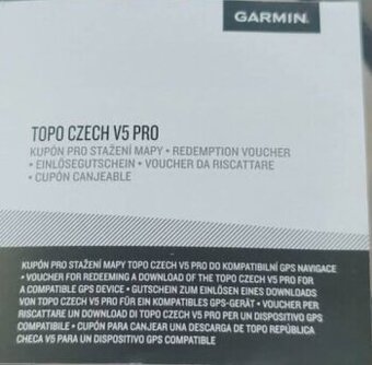 Mapy Garmin Topo Czech PRO