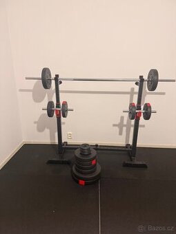 Prodám činky a lavici