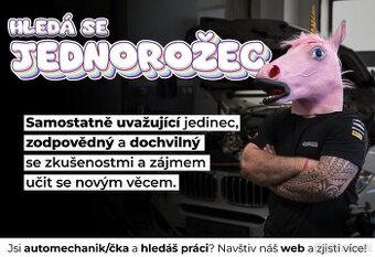 Hledá se automechanik/ mechanička Praha 4